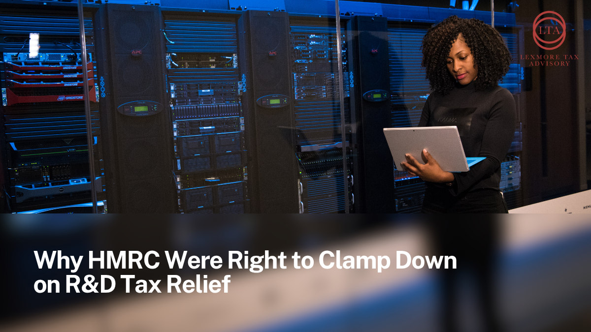 IT specialist reviewing systems in a server room — the kind of technical environment HMRC now expects to see properly evidenced in R&D Tax Relief claims.